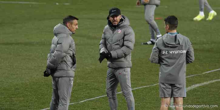 Hasta cinco bajas tuvo Simeone en el entrenamiento del día de Reyes