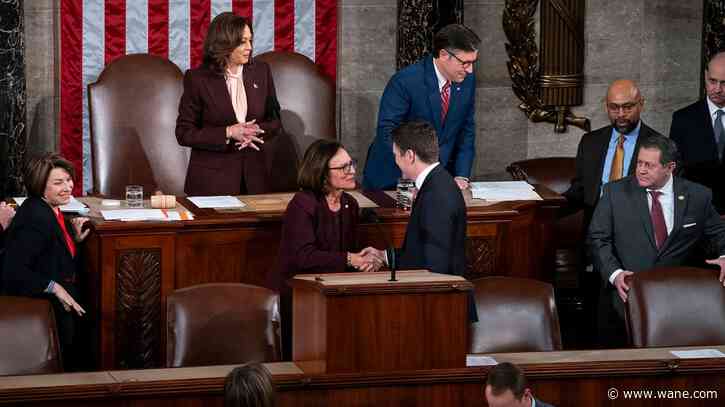 Congress formally certifies Trump election win