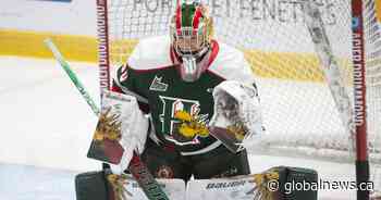 Halifax Mooseheads deal star goalie Mathis Rousseau to Moncton Wildcats