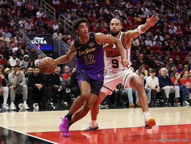 Max Christie Takes Blame For Inbounds Turnover In Lakers Loss To Rockets