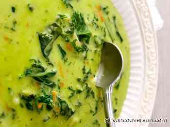 Recipe: Creamy potato and kale soup