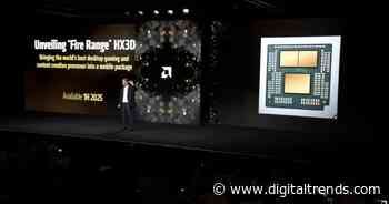 AMD brings back 3D V-Cache chips for gaming laptops