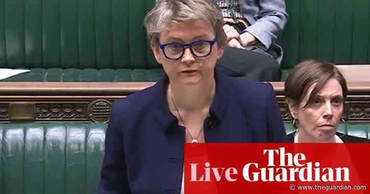 Yvette Cooper says victims and survivors panel being set up after child abuse inquiry recommendations– UK politics live