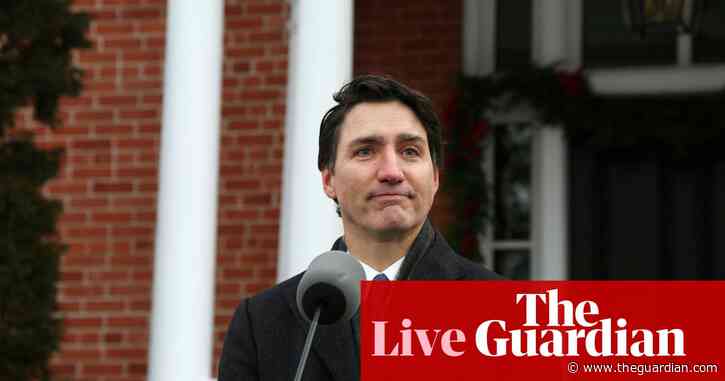 Justin Trudeau: Canadian politicians react as prime minister announces plan to resign – as it happened