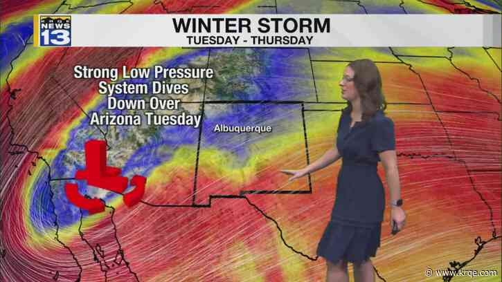 Winter storm and widespread snow chances this week