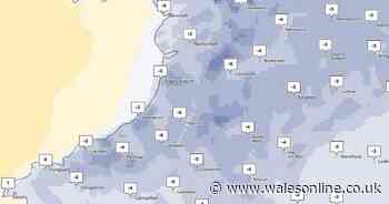 Met Office weather maps show just how cold it's going to get this week in Wales