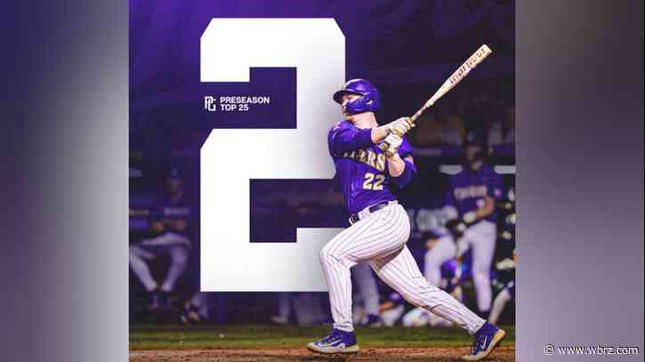 LSU baseball ranks No. 2 in preseason poll; Tigers playing 19 games against Top 25 opponents