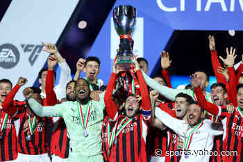 Video: Milan lift Supercoppa trophy for first time since 2016