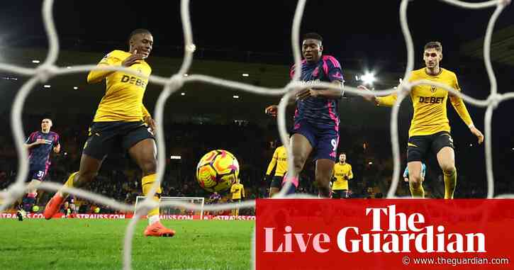 Wolves 0-3 Nottingham Forest: Premier League – as it happened