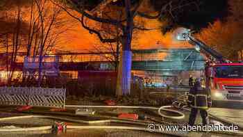 Feuer an Grundschule Mendelstraße: Neubau kurz vor Fertigstellung