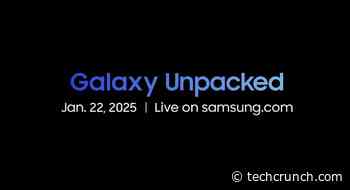 Samsung will unveil the Galaxy S25 on January 22