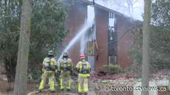 1 arrested after vacant church in Oakville allegedly intentionally set ablaze: police