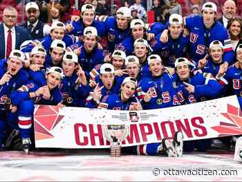 Ottawa Senators’ U.S. contingent participates in gold medal celebration