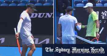 Tomic bundled out in rapid time