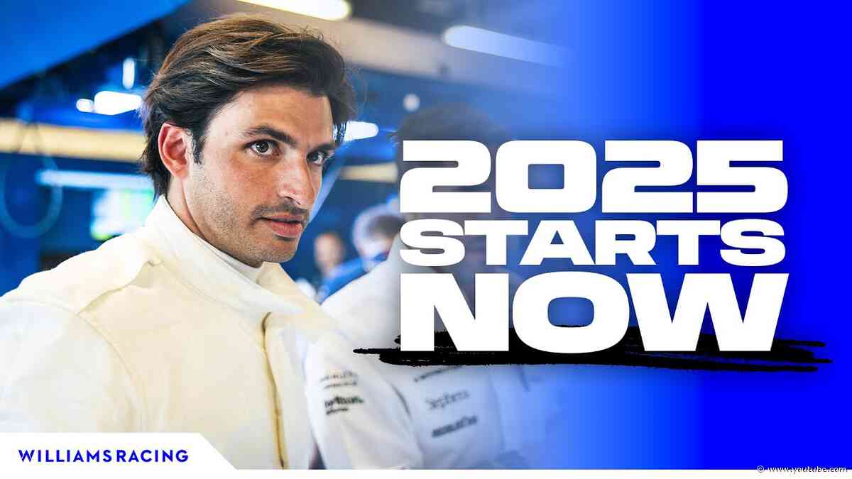 2025, THE FIGHT STARTS NOW | CARLOS SAINZ