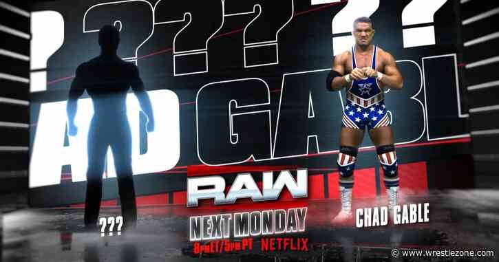 Chad Gable vs. Mystery Luchador, Street Fight, More Set For 1/13 WWE RAW