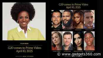 G20 Thriller Starring Viola Davis Premieres on Prime Video in April 2025