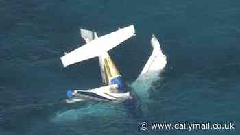 Seaplane with four people on board plummets into the ocean near popular Australian tourist island