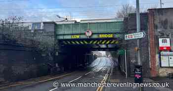 LIVE: Trains cancelled after lorry hits railway bridge in Salford - latest updates