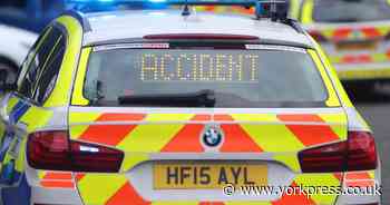 Crash closes part of major road in North Yorkshire