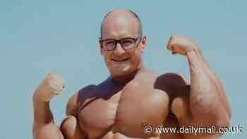 David 'Kochie' Koch shocks as he shows off his bulging biceps and ripped pecs in new TV advertisement