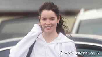 Maura Higgins appears in great spirits as she goes makeup free post gym session after her ex Curtis Pritchard is revealed for Love Island: All Stars