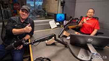 The 10,000 km man. Japanese superfan visits CBC Thunder Bay