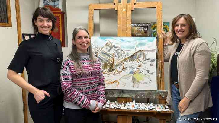 Trio of Calgary artists paint a picture of evolving landscape in Canadian Rockies