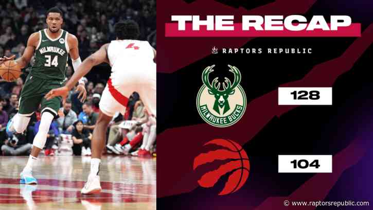 Full Toronto Raptors lineup not enough to take down Milwaukee Bucks