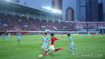 China’s biggest football club kicked out of league as financial woes mount