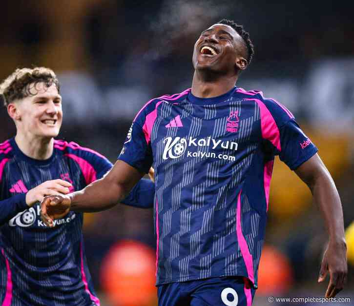 ‘We’re Happy For Him’ — Nottingham Forest Boss  Celebrates Awoniyi’s Goal Vs Wolves