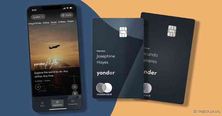 Score 1 month free and 10,000 points (worth up to £50!) with a new Yonder credit card