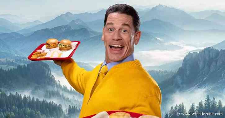 John Cena Partners With McDonald’s To Launch New McValue Menu 