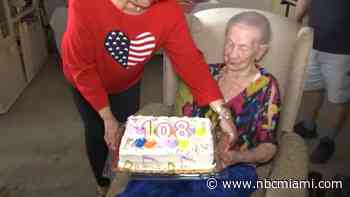 ‘Be decent': Broward great grandmother celebrates 108th birthday with wise words