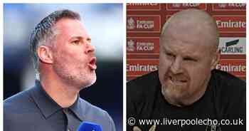 Sean Dyche responds to Jamie Carragher criticism of 'awful' Everton tactics