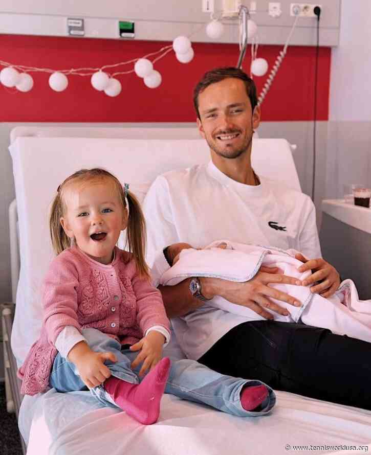 Daniil Medvedev welcomes his second child