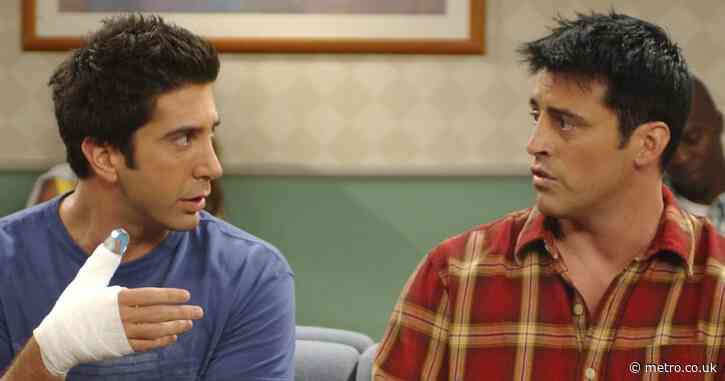 David Schwimmer shares wholesome Friends-related texts he gets from co-star