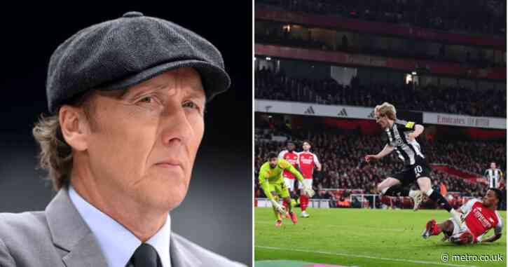 Lee Dixon slams Arsenal star after Anthony Gordon doubles Newcastle’s lead