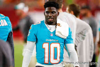 Dolphins star Tyreek Hill hasn't asked to be traded, GM says