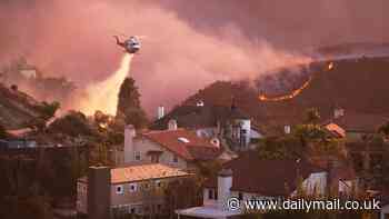 Pacific Palisades fire burns homes to ground as Los Angeles officials give dire warning: Live updates