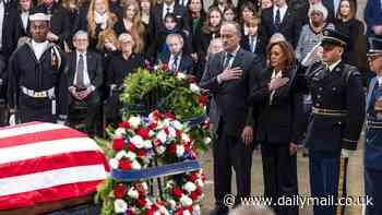 Jimmy Carter's casket arrives in Washington for his final farewell