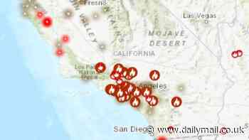 Pacific Palisades fire map: Track where hellish Los Angeles blaze is heading next in California