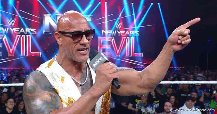 The Rock Appears At WWE NXT New Year’s Evil, Tells Fans To Enjoy The Ride