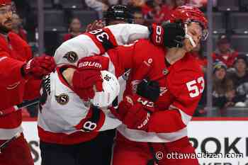 Ottawa Senators let point slip away in toe-to-toe battle with Detroit Red Wings