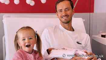 Mystery over tennis star Daniil Medvedev's absence from Australia is solved as he reveals his baby joy