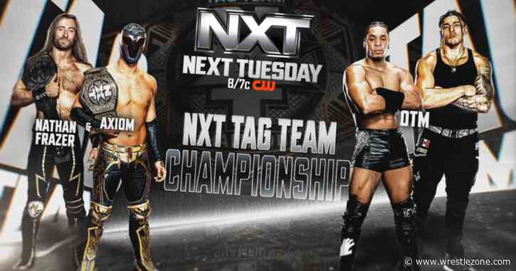 NXT Tag Team Title Match, #1 Contender’s Match, More Set For 1/14 WWE NXT