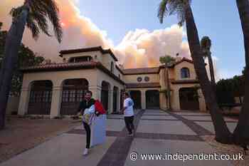 Palisades fire live: Over 1,200 acres burned as ‘life-threatening’ winds force 30,000 residents to evacuate