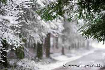 Sneeuw bereikt Vlaanderen in late namiddag