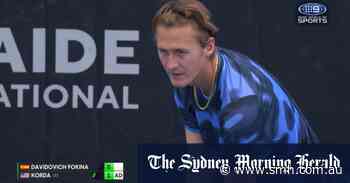 Adelaide International Highlights: Alejandro Davidovich Fokina v Sebastian Korda