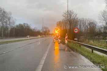 UPDATE. N80 in Alken weer open na wateroverlast